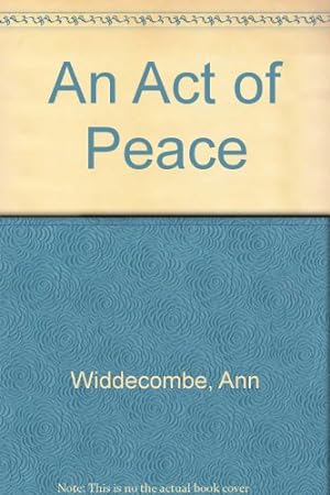 Imagen del vendedor de An Act of Peace a la venta por WeBuyBooks