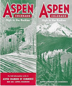 Aspen, Colorado. High in the Rockies