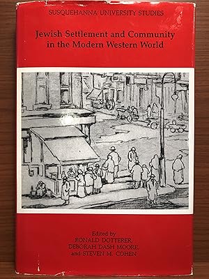 Bild des Verkufers fr Jewish Settlement and Community in the Modern Western World (Susquehanna University Studies) zum Verkauf von Rosario Beach Rare Books