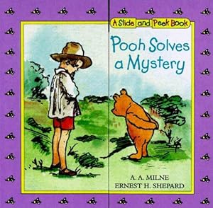 Bild des Verkufers fr Pooh Solves a Mystery: A Slide and Peek Book (Slide-And-Peek Books) zum Verkauf von WeBuyBooks