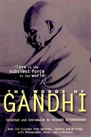 Bild des Verkufers fr The Words of Gandhi (Words of Series) zum Verkauf von WeBuyBooks