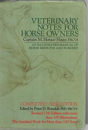 Seller image for Veterinary Notes For Horse Owners An Illustrated Manual Of Horse Medicine And Surgery for sale by Dromanabooks