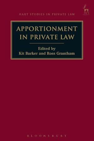 Seller image for Apportionment in Private Law for sale by GreatBookPrices