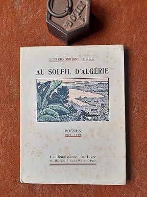 Au soleil d'Algérie - Poèmes 1929-1930