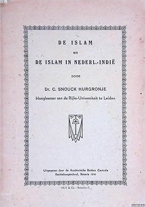 Seller image for De Islam en de Islam in Nederl.-Indi for sale by Klondyke