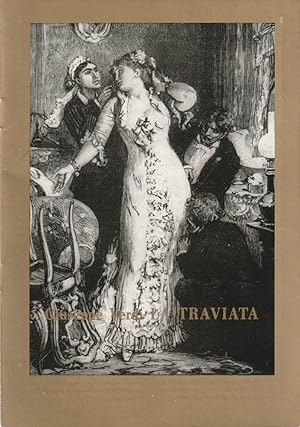 Bild des Verkufers fr Programmheft Giuseppe Verdi LA TRAVIATA Premiere 17. Janaur 1988 Spielzeit 1987 / 88 Heft 7 zum Verkauf von Programmhefte24 Schauspiel und Musiktheater der letzten 150 Jahre