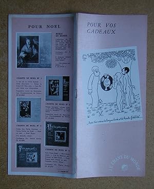 Bild des Verkufers fr Le Chant Du Monde: Pour Vos Cadeaux. zum Verkauf von N. G. Lawrie Books