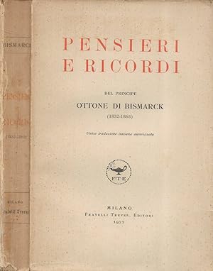 Seller image for Pensieri e Ricordi (1832-1863) for sale by Biblioteca di Babele