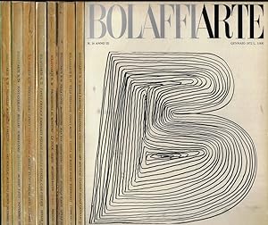 BolaffiArte N. 16-17-19-20-22-23-24-25 Anno 1972