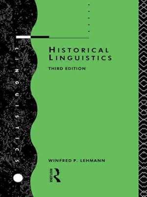 Seller image for Historical Linguistics : An Introduction for sale by GreatBookPrices