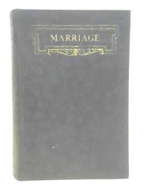 Bild des Verkufers fr Marriage zum Verkauf von World of Rare Books