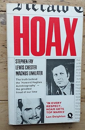 Bild des Verkufers fr Hoax - the Inside Story of the Howard Hughes - Clifford Irving Affair zum Verkauf von Mr Mac Books (Ranald McDonald) P.B.F.A.