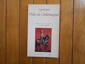 Bild des Verkufers fr Vida de Carlomagno. Introduccin, traduccin y notas por Alejandra de Riquer zum Verkauf von Librera Camino Bulnes