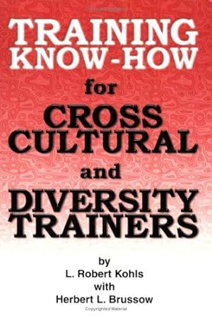 Seller image for Training Know-How for Cross-Cultural and Diversity Trainers for sale by Giant Giant