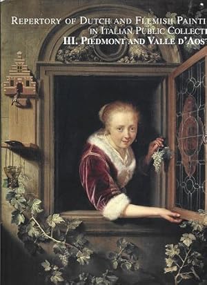 Repertory of Dutch & Flemish Paint III Piedmont, in two volumes