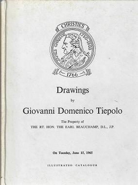 Drawings by Giovanni Domenico Tiepolo: Illustrated Catalogue