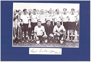 SEPP HERBERGER (Seppl/Josef Herberger, 1897-1977) deutscher Fußballspieler und -trainer, Reichstr...