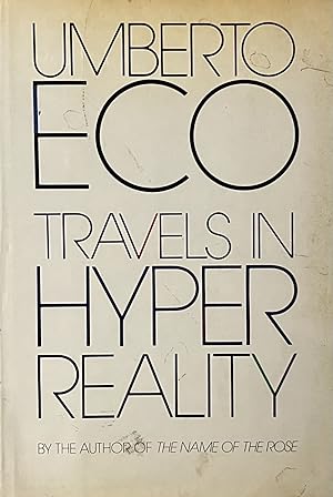 Seller image for Travels in Hyperreality for sale by 32.1  Rare Books + Ephemera, IOBA, ESA