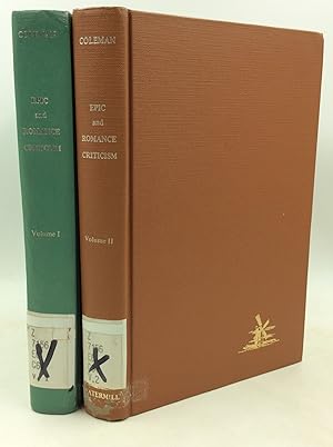 Seller image for EPIC AND ROMANCE CRITICISM, Volumes I-II: A Checklist of Interpretations 194-1972 of English and American Epics and Metrical Romances for sale by Kubik Fine Books Ltd., ABAA