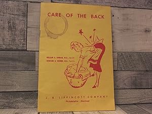 Bild des Verkufers fr Care of the Back zum Verkauf von Archives Books inc.
