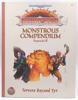 Bild des Verkufers fr Terrors Beyond Tyr (Advanced Dungeons & Dragons, 2nd Edition : Dark Sun Monstrous Compendium Appendix II) zum Verkauf von Chris Korczak, Bookseller, IOBA