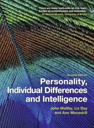 Imagen del vendedor de Personality, Individual Differences and Intelligence a la venta por WeBuyBooks