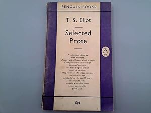 Seller image for Selected Prose for sale by Goldstone Rare Books