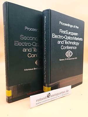 Seller image for Proceedings of the First and Second European Electro-Optics Markets and Technology Conference: First: Geneva, 13-15 September 1972 ; Second: Montreux Switzerland, 2-5 April 1974 (2 Volumes) for sale by Roland Antiquariat UG haftungsbeschrnkt