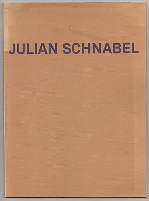 Immagine del venditore per Julian Schnabel venduto da Jeff Hirsch Books, ABAA