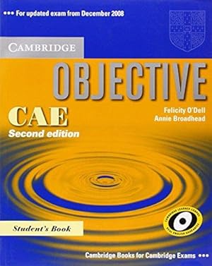 Bild des Verkufers fr Objective CAE Student's Book zum Verkauf von WeBuyBooks