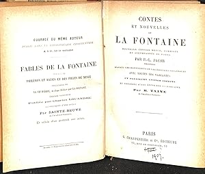Bild des Verkufers fr Contes Et Nouvelles de La Fontaine - Nouvelle Edition Revue Corrige et Accompagnee de Notes zum Verkauf von WeBuyBooks