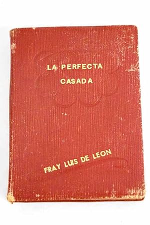 Imagen del vendedor de La perfecta casada a la venta por Alcan Libros