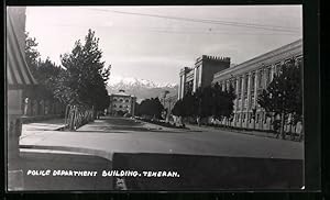 Ansichtskarte Teheran, Police Department Building