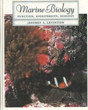 Image du vendeur pour Marine Biology: Function, Biodiversity, Ecology mis en vente par Bij tij en ontij ...