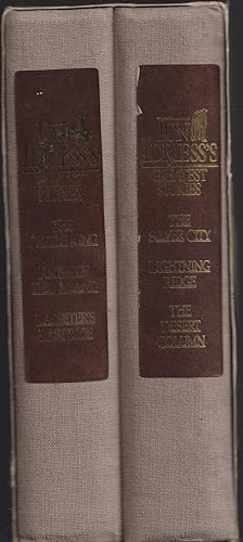 Bild des Verkufers fr Slipcase Set 2 volumes Ion Idriess's Greatest Stories: Heroes of the Outback, Containing: The Cattle King, Flynn of the Inland, Lasseter's Last Ride + Ion Idriess's Greatest Stories: Of Miners and Soldiers. The Silver City, Lightning Ridge & The Desert Column zum Verkauf von Caerwen Books