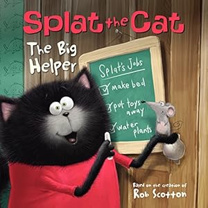 Bild des Verkufers fr Splat the Cat: The Big Helper by Scotton, Rob, J. E. Bright [Paperback ] zum Verkauf von booksXpress