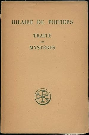 Image du vendeur pour Trait des mystres. Texte tabli et traduit avec introduction et notes par Jean-Paul Brisson. mis en vente par Antiquariat Dennis R. Plummer