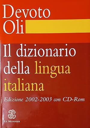 Seller image for Devoto Oli - Il dizionario della lingua italiana - edizione 2002-2003 for sale by Usatopoli libriusatierari