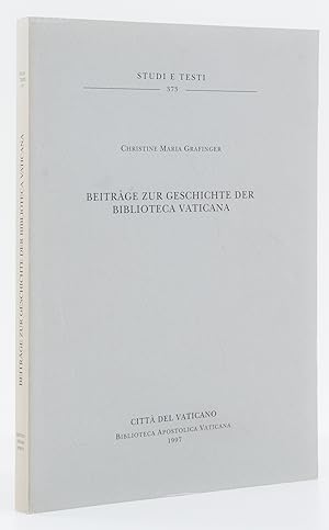 Beiträge zur Geschichte der Biblioteca Vaticana. -