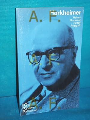 Bild des Verkufers fr Max Horkheimer in Selbstzeugnissen und Bilddokumenten : [fr Georg Wolff z. 60. Geburtstag]. dargest. von Helmut Gumnior u. Rudolf Ringguth. [Die Zeittaf., die Zeugnisse u. d. Bibliographie besorgte d. Autor] / rowohlts monographien , 208 zum Verkauf von Antiquarische Fundgrube e.U.