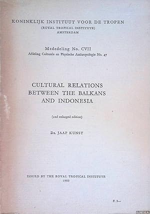 Seller image for Cultural relations between the Balkans and Indonesia for sale by Klondyke