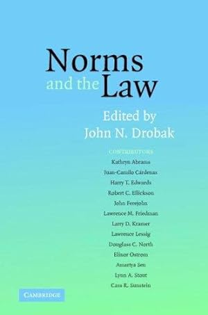 Imagen del vendedor de Norms and the Law [Paperback ] a la venta por booksXpress