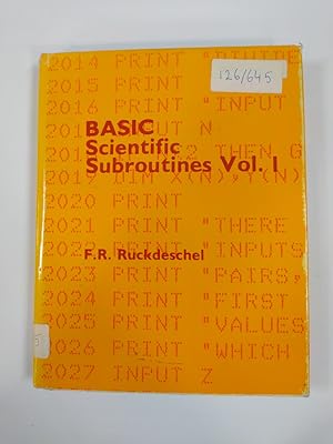 Seller image for Basic Scientific Subroutines (Volume I). for sale by TraperaDeKlaus