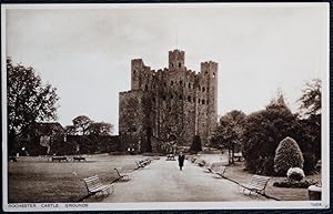Rochester Castle Vintage View Postcard