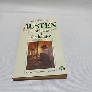 Bild des Verkufers fr Jane Austen L'Abbazia Di Northanger Edizione Integrale zum Verkauf von Cambridge Rare Books