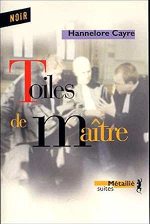 Imagen del vendedor de Toiles de matre a la venta por JLG_livres anciens et modernes