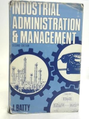 Seller image for Industrial Administration and Management for sale by World of Rare Books