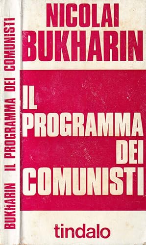 Imagen del vendedor de Il programma dei comunisti a la venta por Biblioteca di Babele