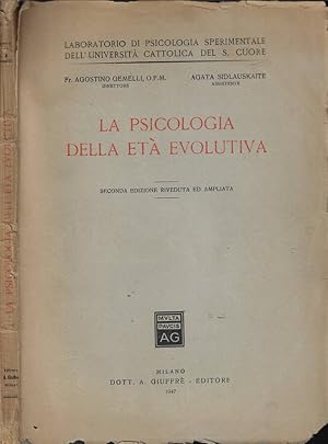 Seller image for La psicologia dell'et evolutiva for sale by Biblioteca di Babele