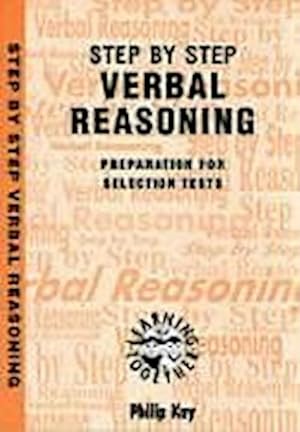 Bild des Verkufers fr How to Do Verbal Reasoning: a Step by Step Guide zum Verkauf von Smartbuy